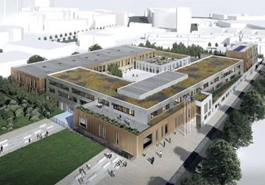 La Régie de quartier Maladrerie – Emile Dubois réalisera la mise en peinture du nouveau Lycée Marcel Cachin à Saint-Ouen